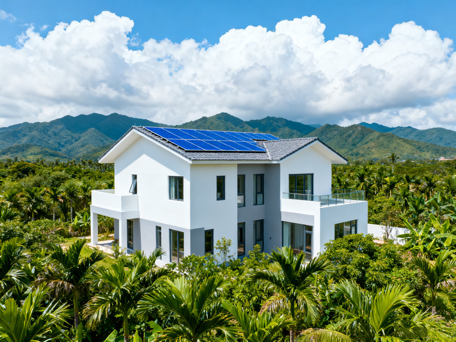 云南地區(qū)搭建的輕鋼別墅 云南地區(qū)搭建的輕鋼別墅