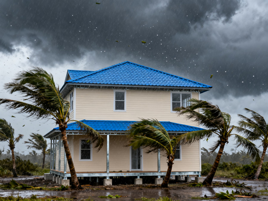 臺(tái)風(fēng)季節(jié)來(lái)臨前，如何加固輕鋼別墅確保安全？